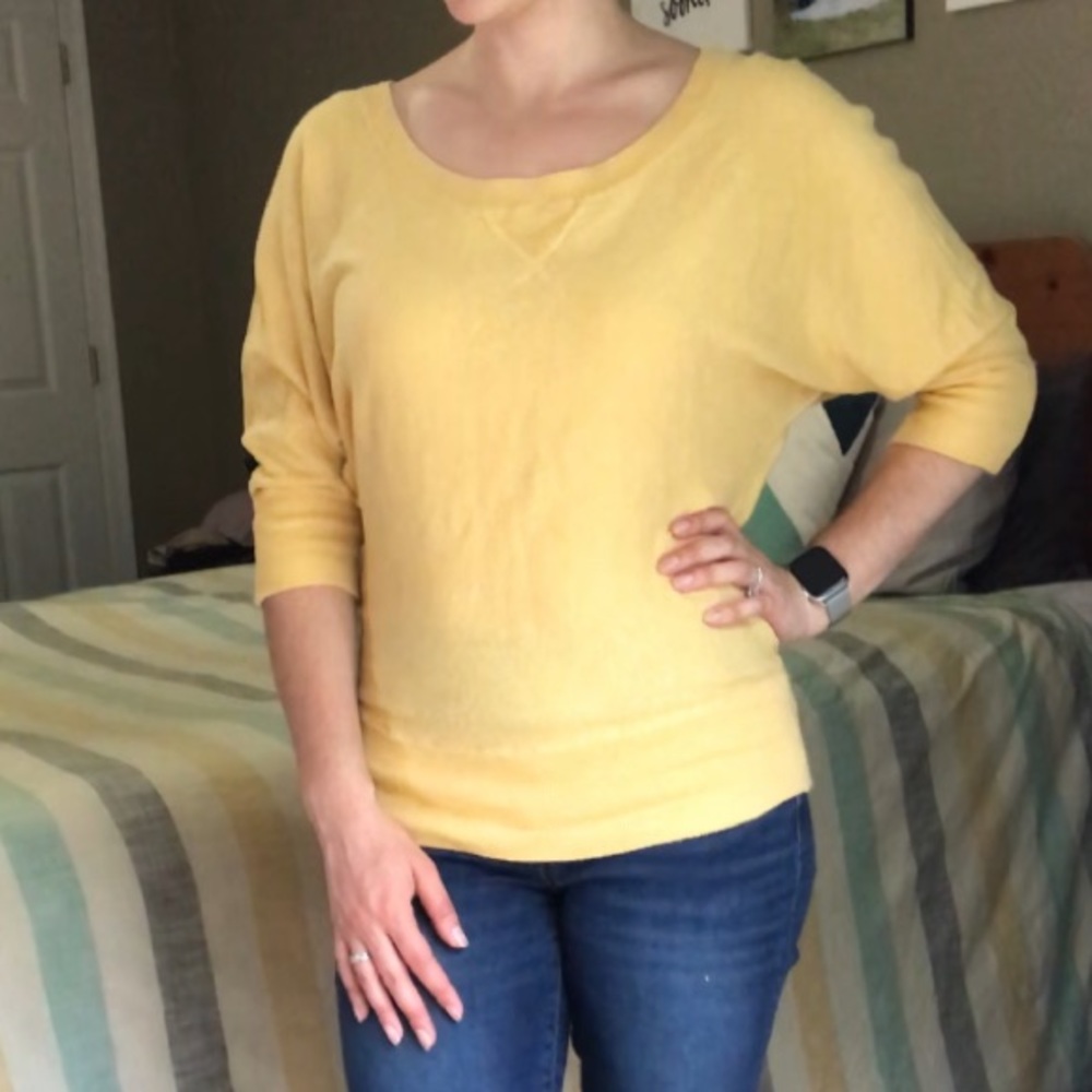 Yellow sweater from American Eagle